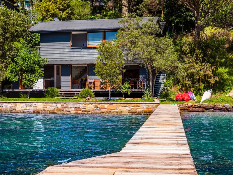 Pittwater Waterfront with Prized North East Aspect