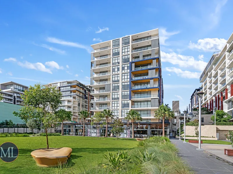 Fresh, luxurious one bedroom apartment – 650m from Meadowbank station