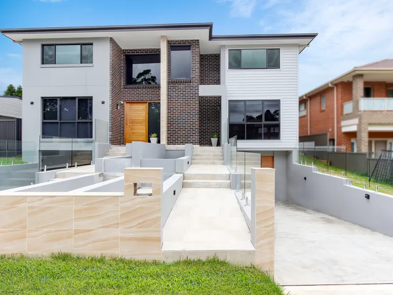 Brand new architecturally designed home