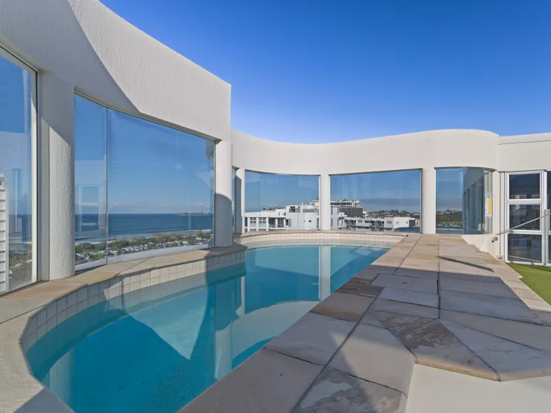 Rare dual-level penthouse offering the pinnacle of coastal luxury