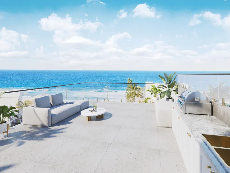 FIVE LUXURY COASTAL TERRACE HOMES WITH OCEAN VIEWS