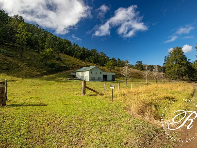 A very private rural paradise with unlimited potential!