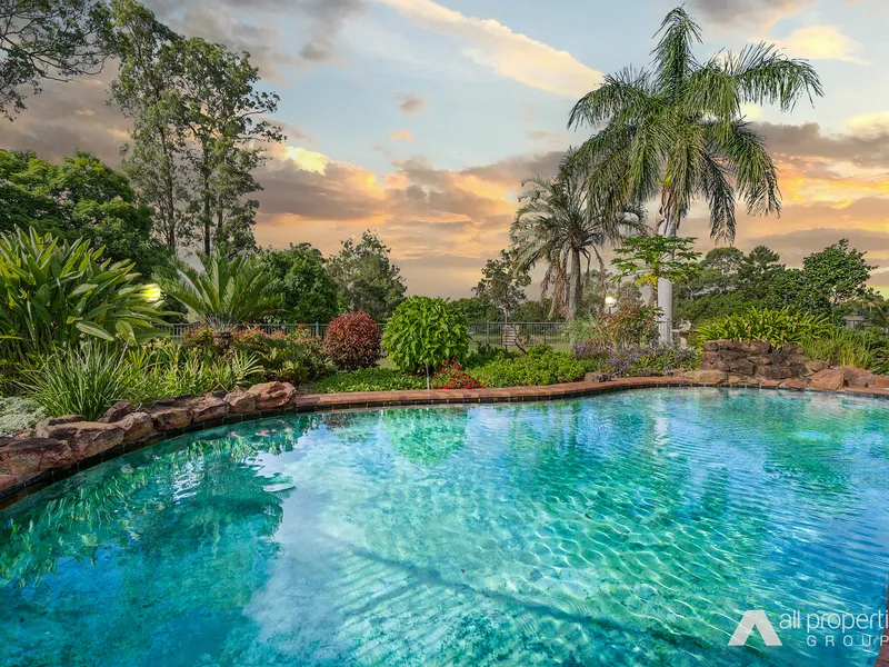 CITY VIEWS ON ACREAGE !!!! - This Acreage Oasis large family home, with stunning pool, shed & Bore is Now For Sale !!!