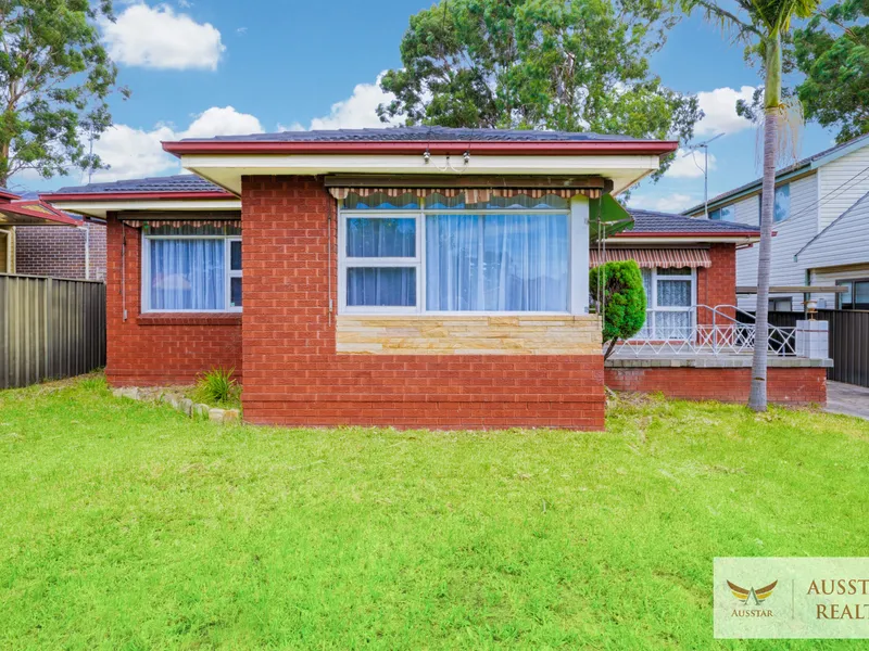 FIRST HOME BUYER’S DELIGHT – BRICK HOUSE IN THE HEART OF BLACKTOWN