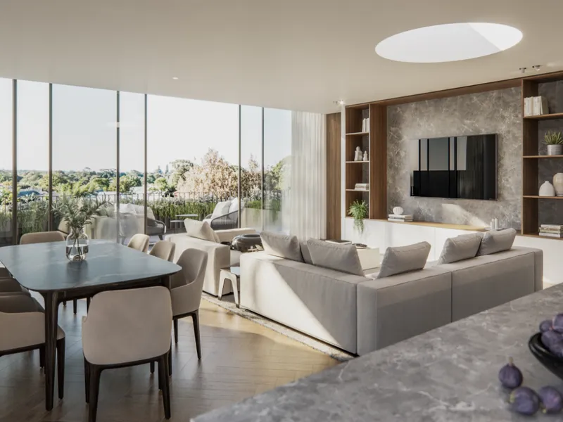 Dalkeith's Premier Penthouse with river views
