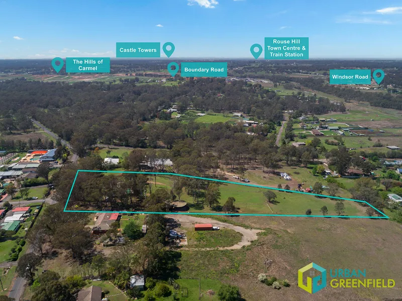 5-acre R2 Low Density Residential development opportunity in North West Sydney’s newest precinct!