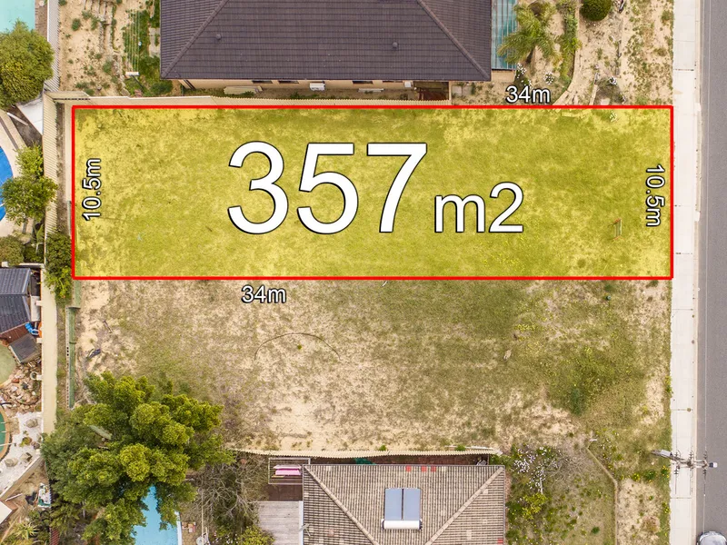 Green Title Block Ready for Immediate Home Construction!