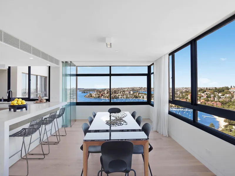 SOLD - Expansive Penthouse, Reimagined by Alexandra Kidd with Harbour Views