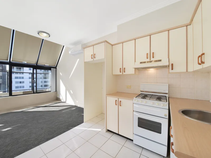 Updated one bedroom in sought after building