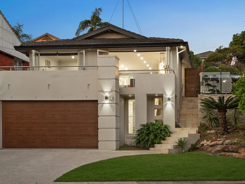 Private & contemporary family haven with picturesque views on 689sqm