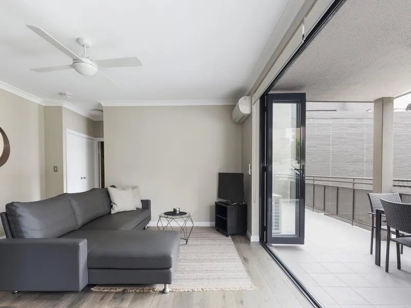 Furnished, one bedroom apartment