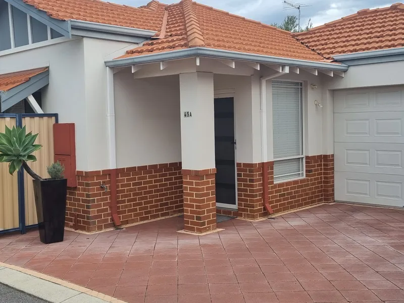 Inglewood Rear Strata in Quiet & Central Location, 45A Normanby Road.