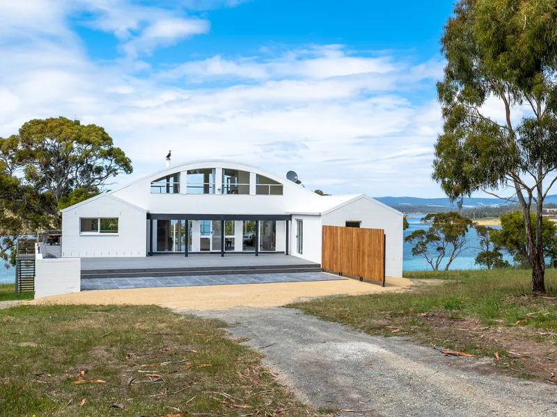 Style and substance - a magnificent seaside home on Tasmania's East Coast