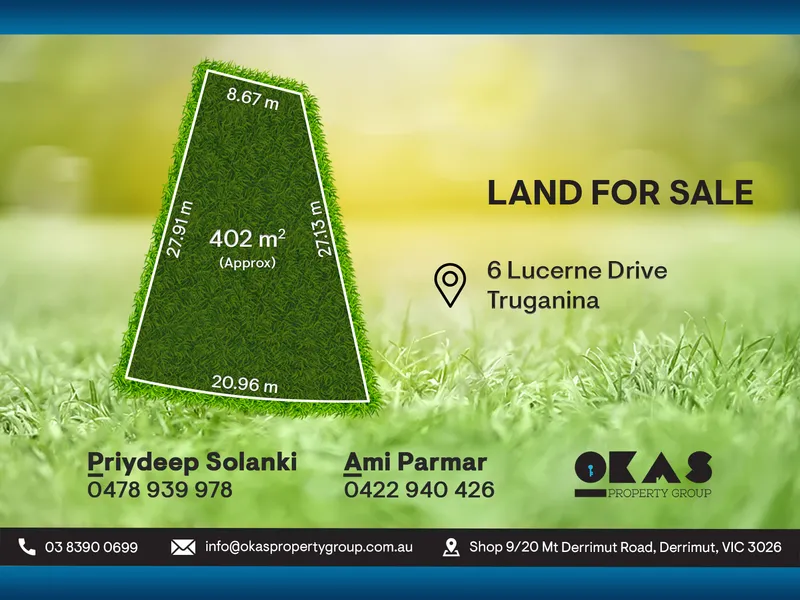 TITLED LAND IN TRUGANINA - ELEMENTS ESTATE!