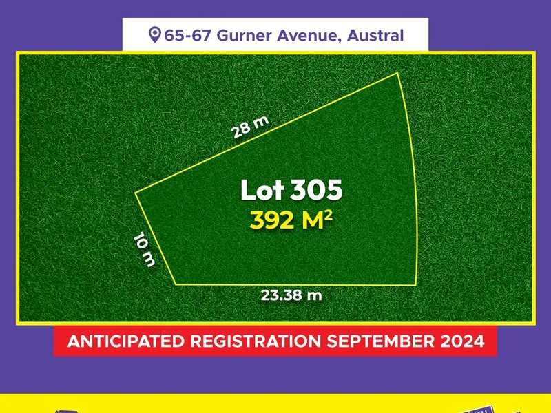 Affordable Land in Growing Austral