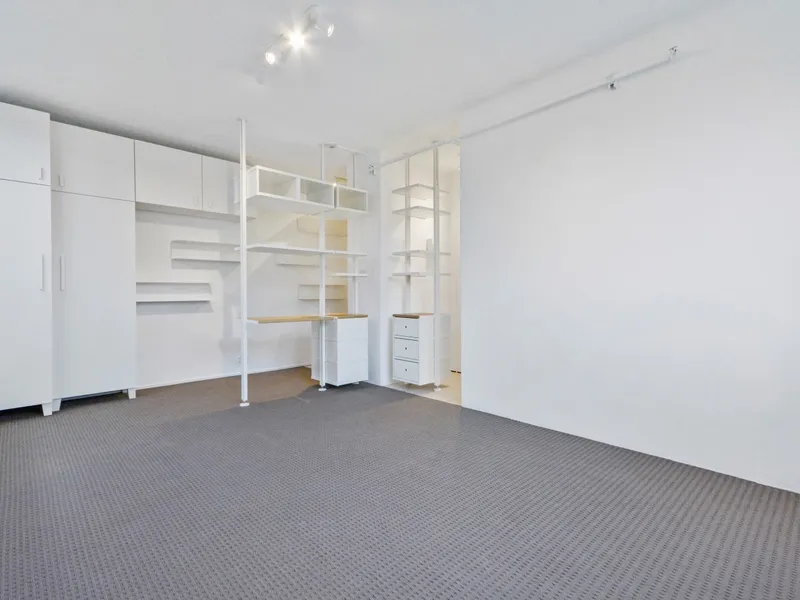 NEWLY UPDATED, SUNNY SPACIOUS STUDIO WITH SECURE PARKING & SHARED ROOFTOP