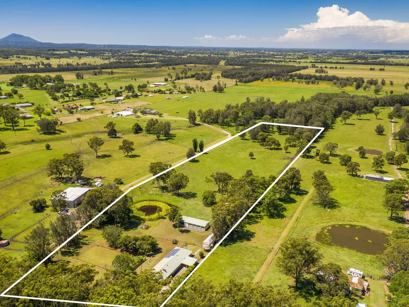 10 acres on the edge of town