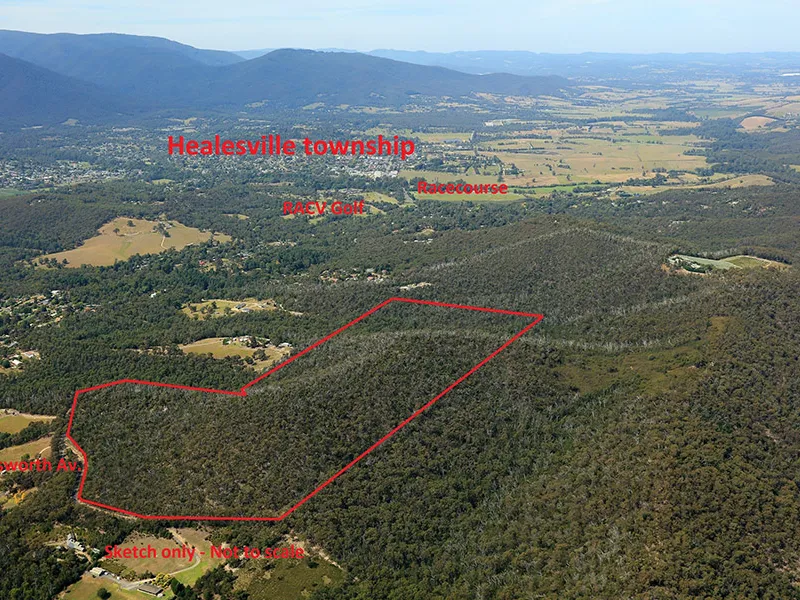116 acre bushland retreat on the outskirts of Healesville. 