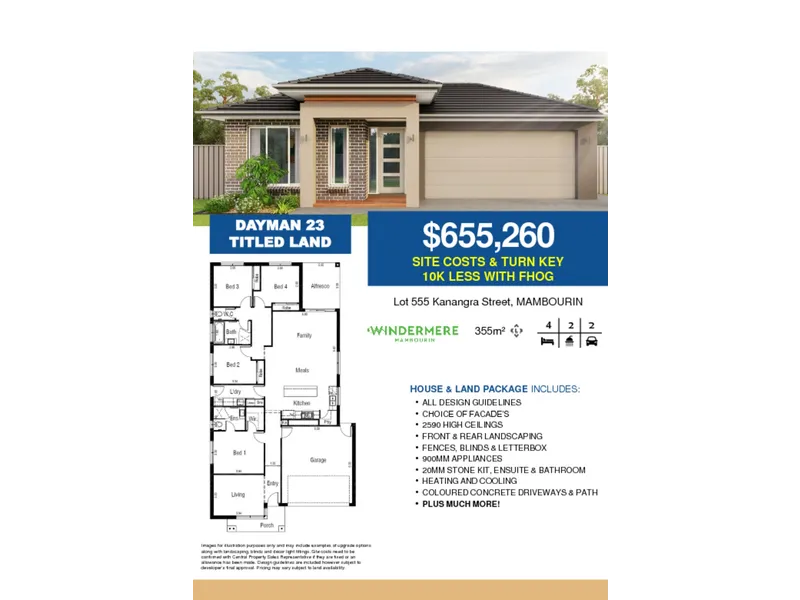 Set Price on Titled Land Windemere Estate