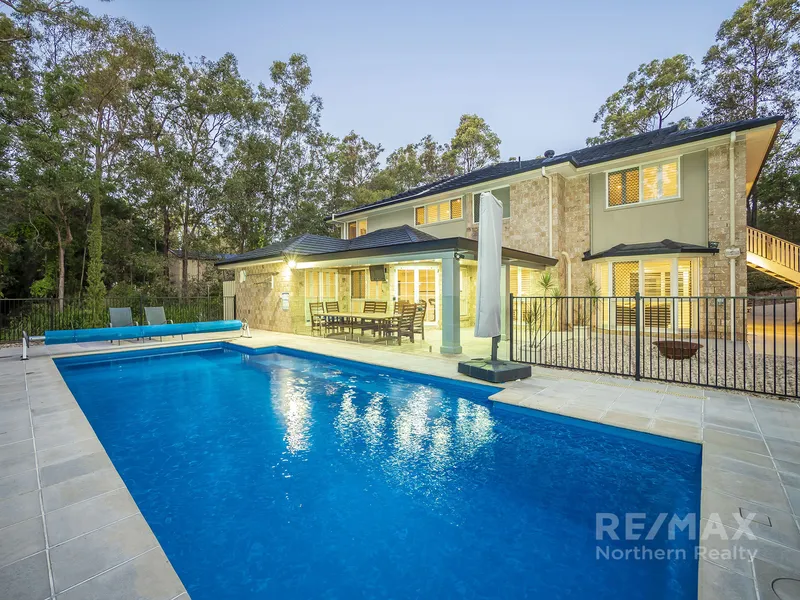 Impressive Acreage Property With Endless Living Space, Contemporary Pool, Triple Garage & 4 Car Shed - Ultra Private in Convenient Location