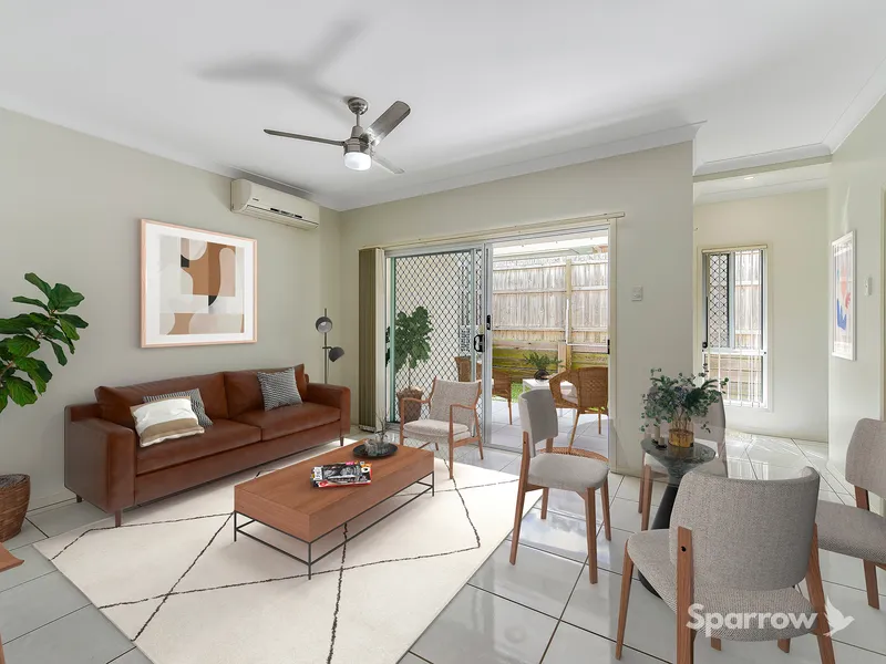 SPACIOUS TWO BEDROOM TOWNHOUSE WITH TWO SEPARATE LIVING AREAS