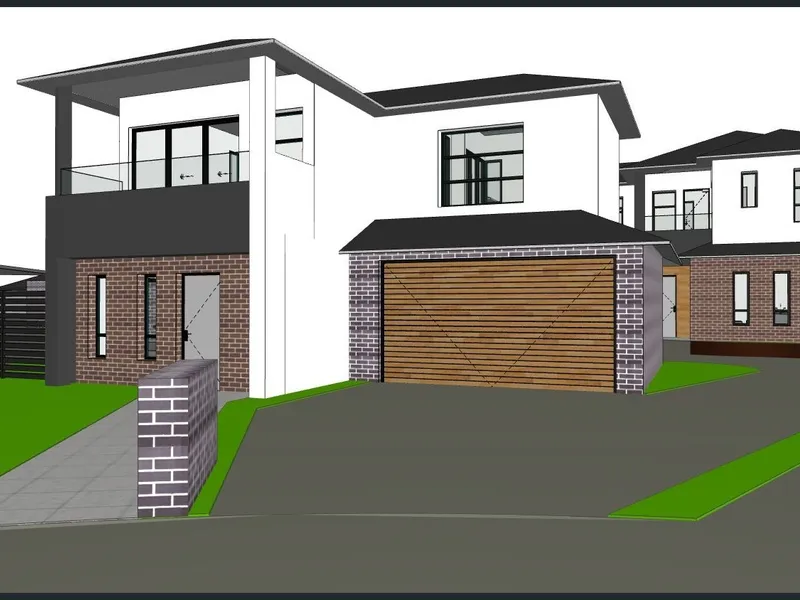 Proposed Plans For 3 Townhouses on Vacant land for sale in St Albans     