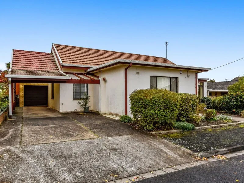 Renovate, rent or retire in this superbly located three-bedroom home