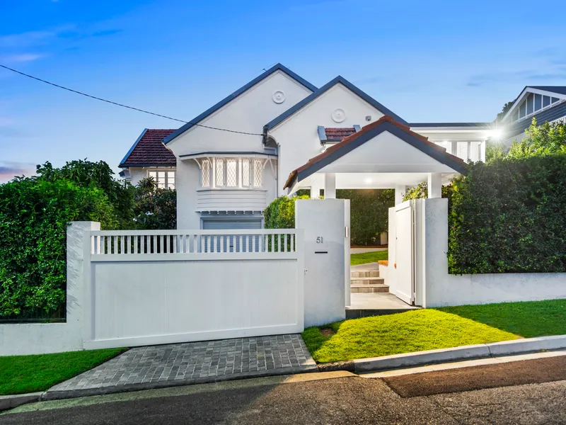 Elegant Contemporary Brick Home in the Heart of Clayfield