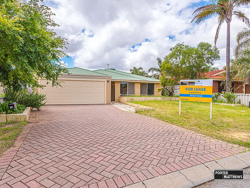 4 bedroom 2 bathroom family home with 2 living areas!!!