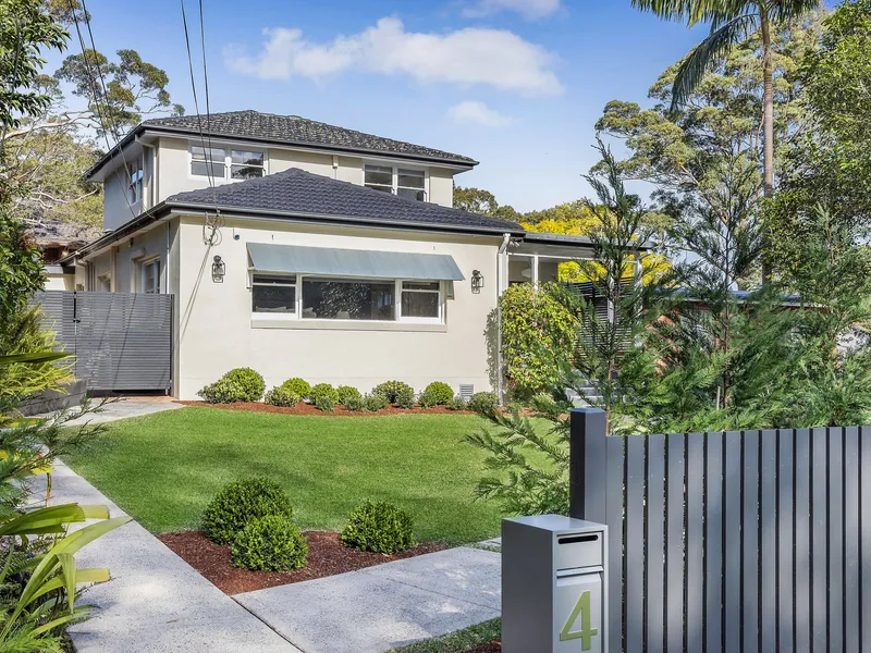 Luxury contemporary entertainer in a prime setting