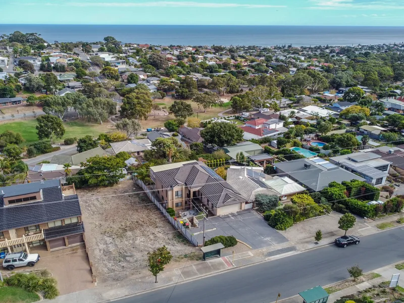 Secure a large piece of land with sea views in a prime location.