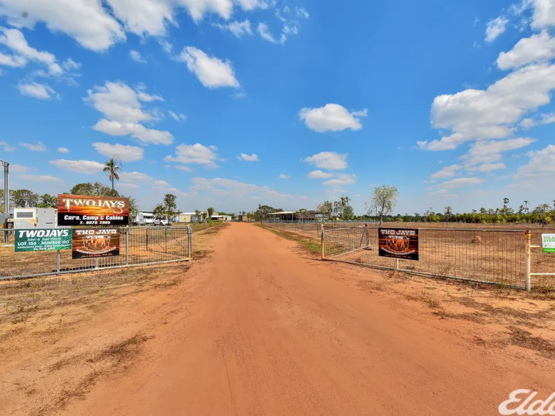 THREE HOUSES, ABLUTION BLOCK, SHOP, CARAVAN PARK