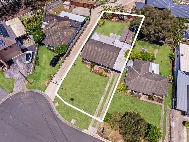 Original single level home ripe for redevelopment