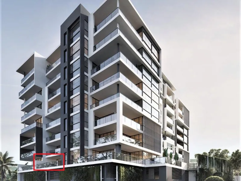 Robina Grand -level 1 apartment with generous terrace