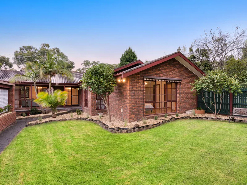 A stylish retreat and entertainer's oasis