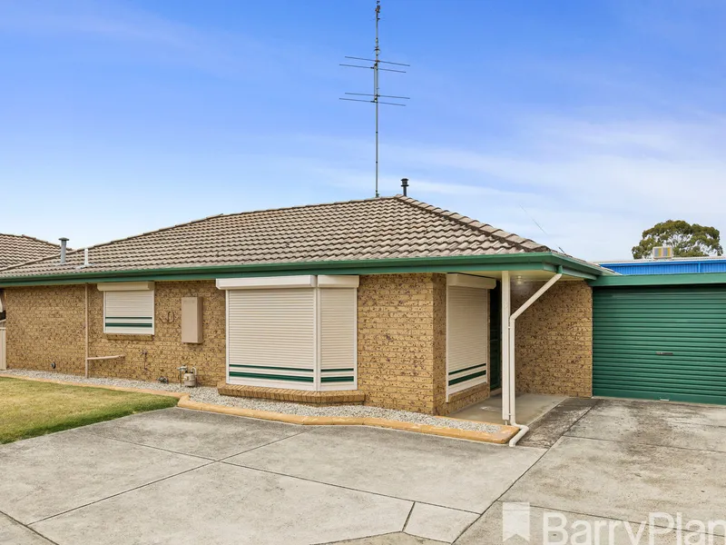 Secure, Spacious and Centrally Located 2 Bedroom Unit