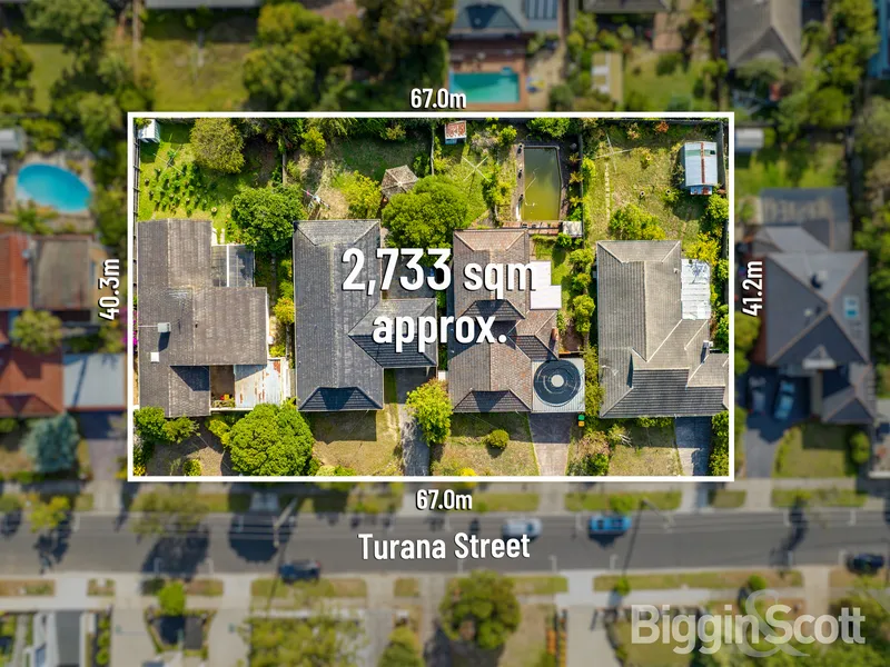 AN UNMISSABLE OPPORTUNITY ON 2733 SQM (APPROX.)!