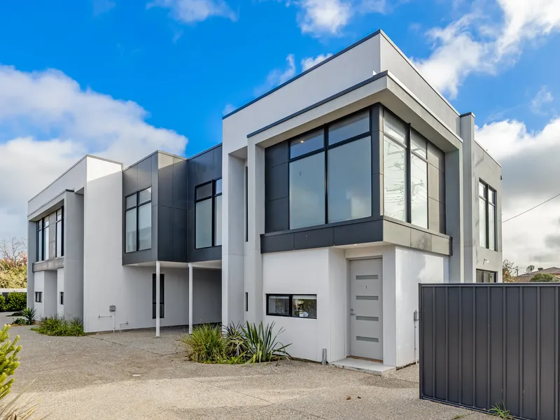 Stylishly Modern 3-Bed, 2-Living, 2-Car Space Designer Townhouse Offers Enviable Entry Into The Property Market