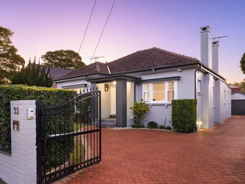 Glamorous transformed family home offers the best of both worlds