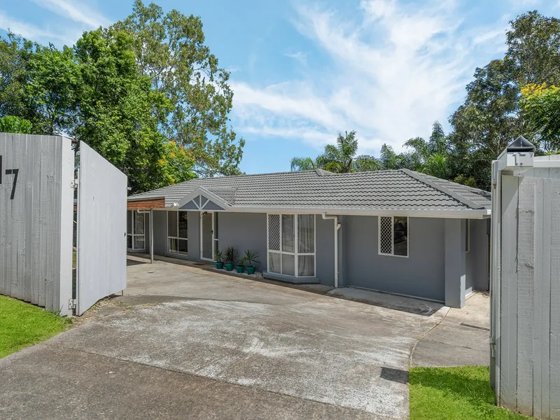 Envious entertainment deck perched in the trees