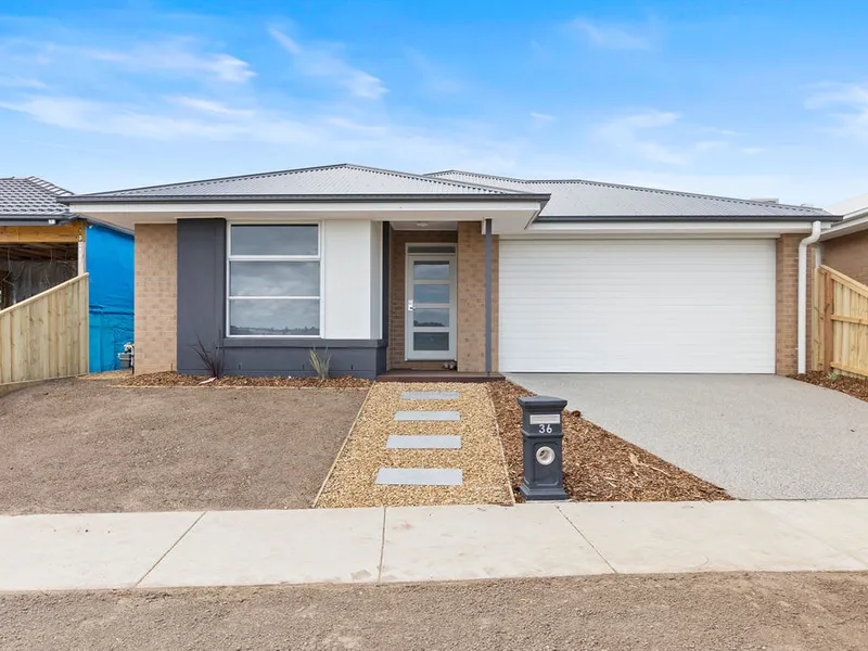 Brand new four bedroom home, far from your basic build!