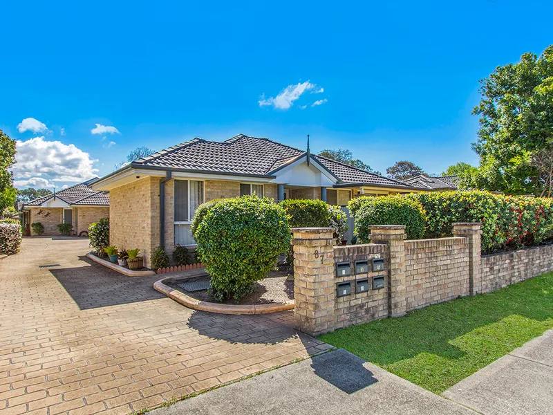 LOW MAINTENANCE, TWO BEDROOM VILLA, WITH COURTYARD IN THE HEART OF WOY WOY - OVER 55'S COMPLEX