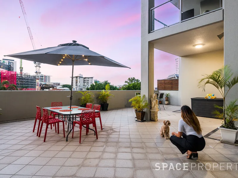 Furnished CBD Apartment with Large Outdoor Terrace