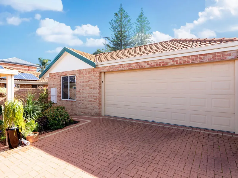 Centrally located, low maintenance, lock and leave