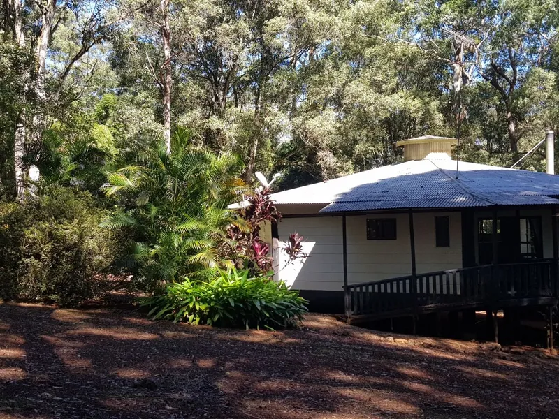 Octagonal home among the gum trees- Ravenshoe.