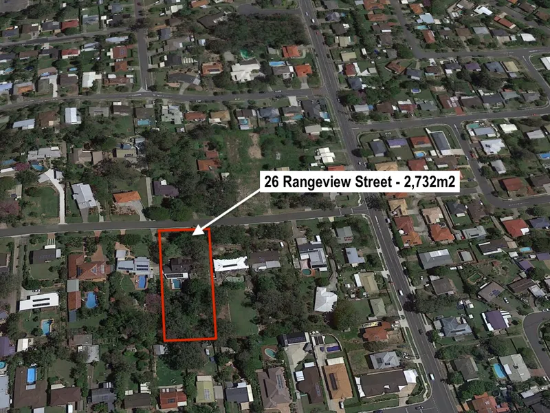 Rare 2,732m2 block in sought after location of Rochedale South