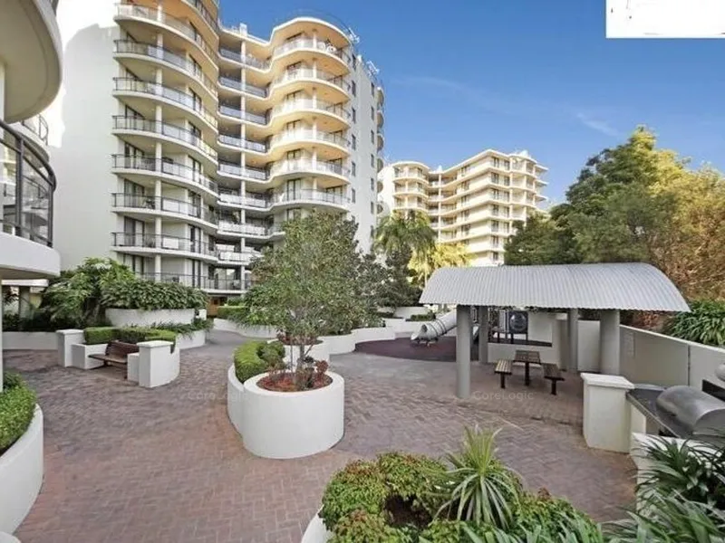 Modern resort style living steps to amenities