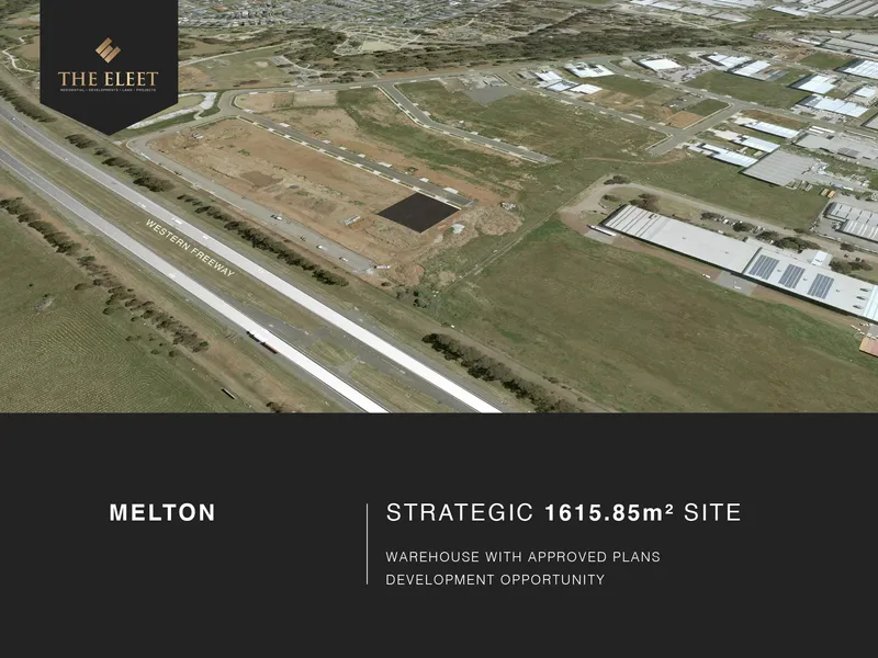 Strategic 811.31 sqm* site Warehouse with Approved plans and permits Development Opportunity