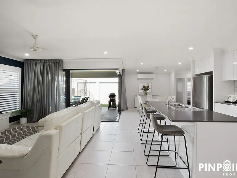 Near New With 2 Bay Shed!