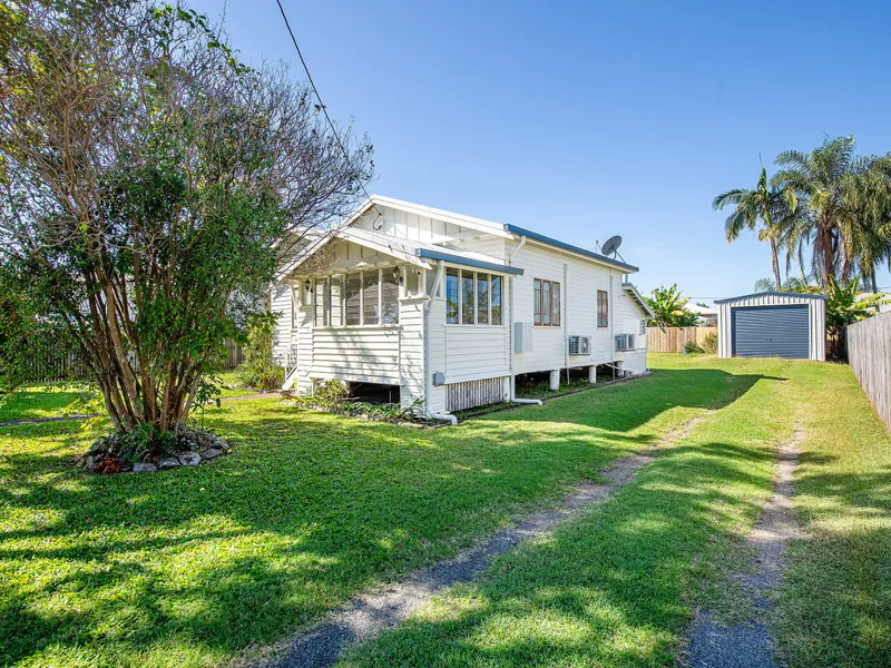 Charming Cottage with Shed in East Mackay